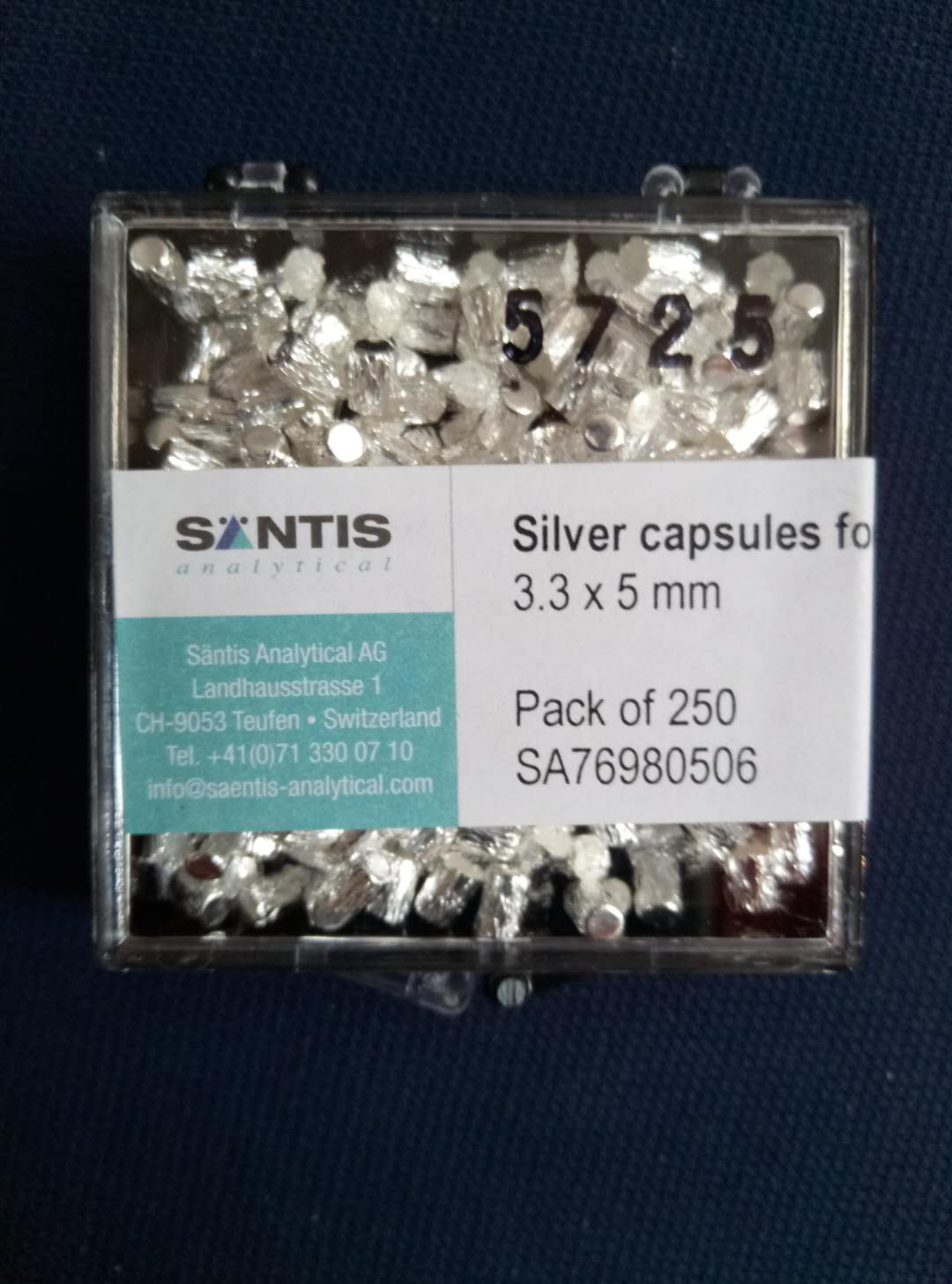 銀杯,3.3 x 5 mm,瑞士santis