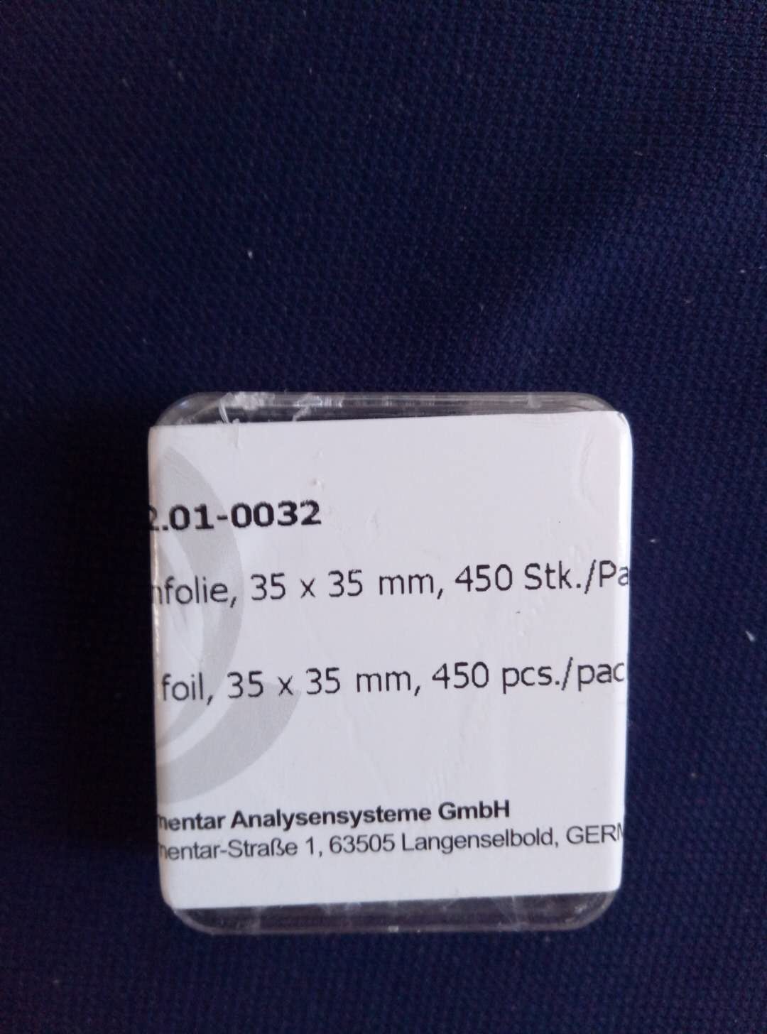錫箔紙,12.01-0032,德國元素elementar專用