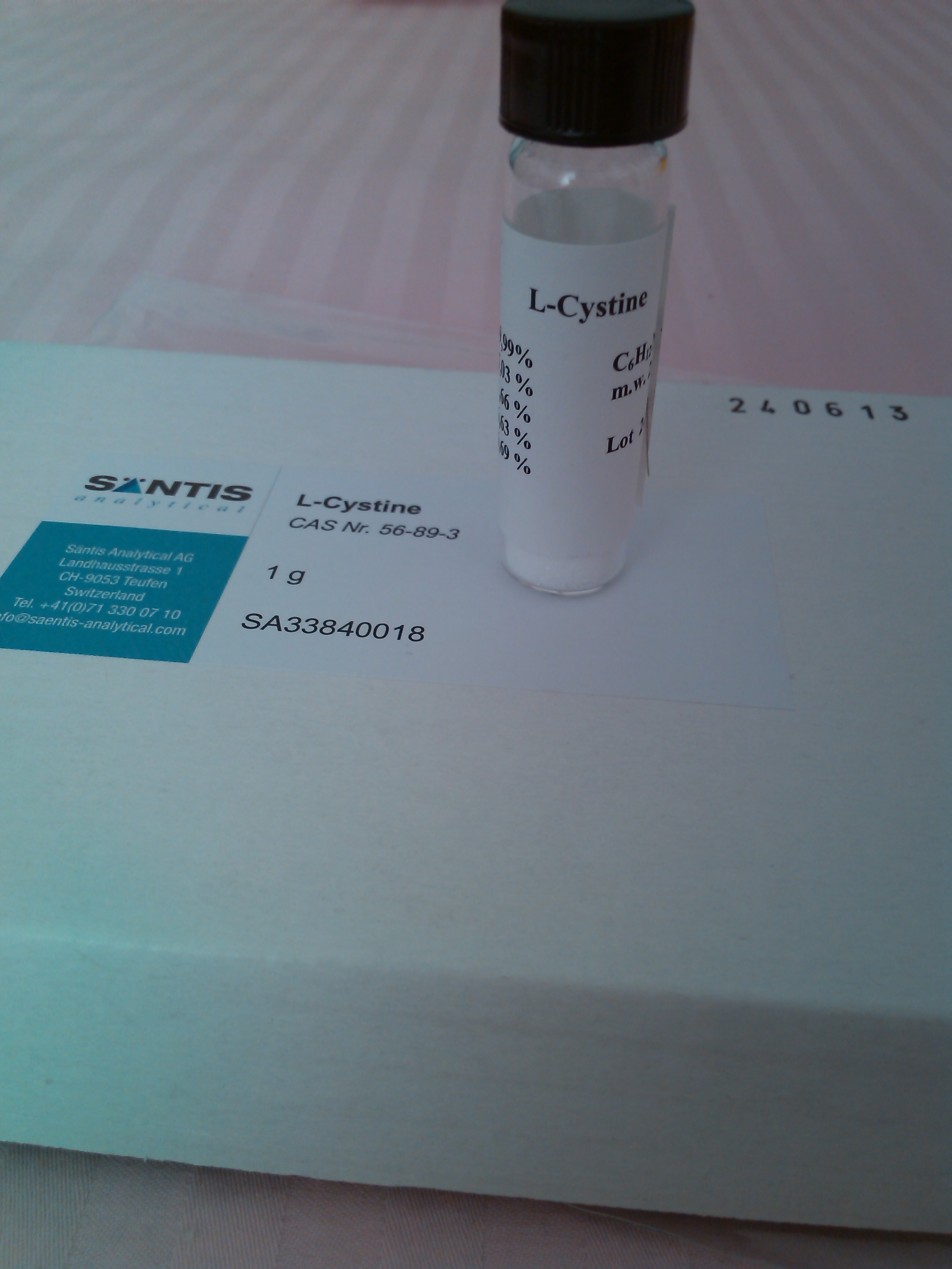  L-胱氨酸,E11009,EuroVector儀器專用