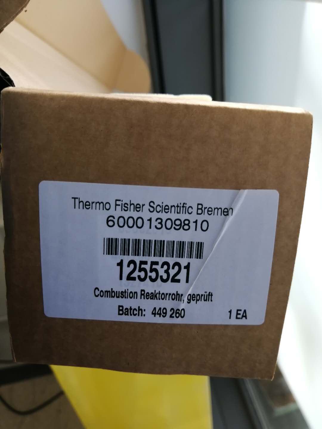 GC IosLink燃燒反應管, 1255321,Thermo分析儀器使用