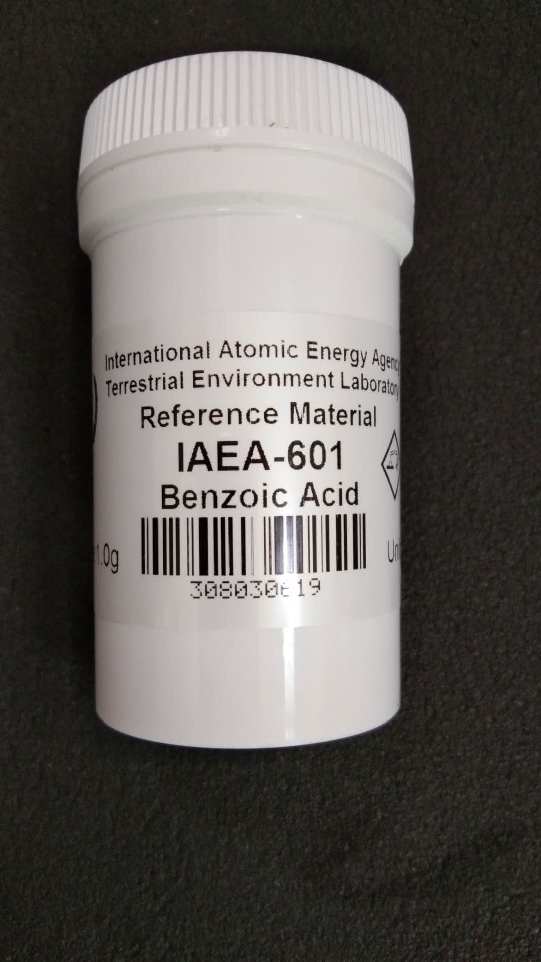 IAEA-601,Benzoic Acid,苯甲酸,IAEA同位素标樣