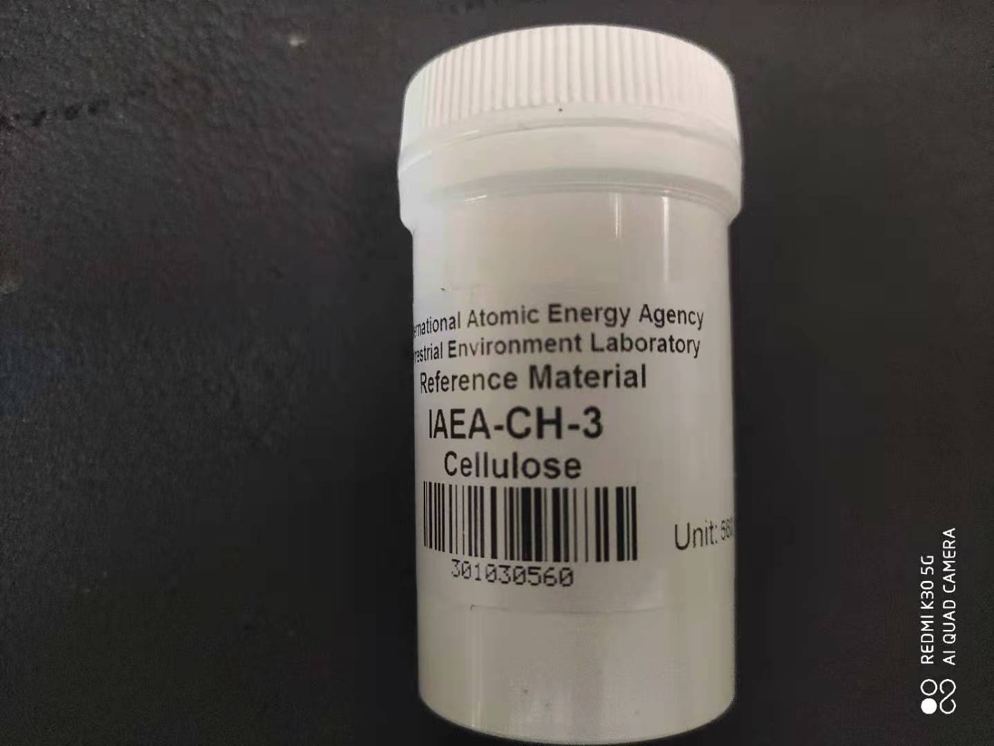 IAEA-CH-3,Cellulose,纖維素,IAEA同位素标樣