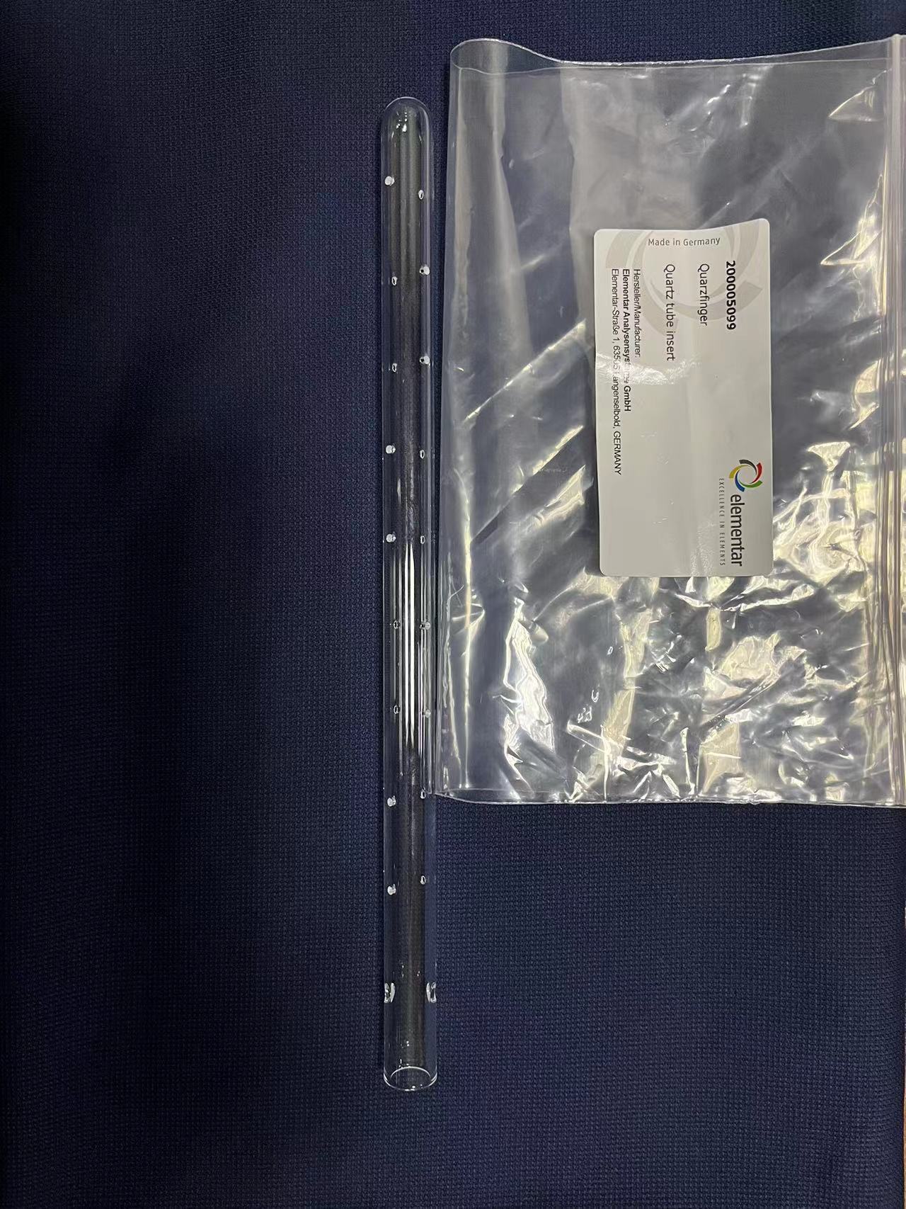 氧灰分管，22133211/4,德國Elementar分析儀器耗材