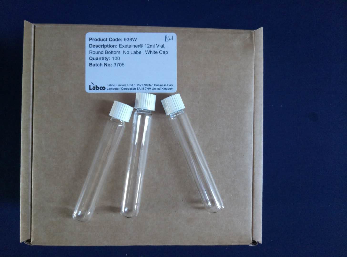 labco頂空進樣瓶,938W,12ml