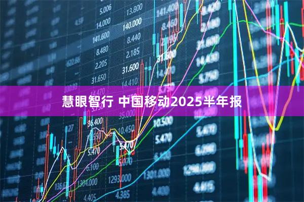 慧眼智行 中国移动2025半年报